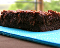 Un fondant au chocolat ou le beurre fait place à la courgette et ou le sucre est remplacé par du fructose, un vrai délice