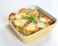 Tartiflette au tofu fumé