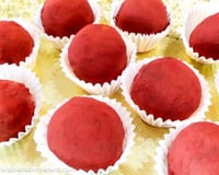 Truffes chocolat et marron sans gluten et sans lait