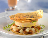 Mille Feuille de Foie Gras aux Poires
