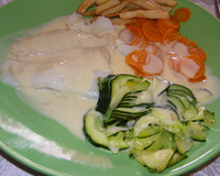Une alternative au beurre d'agrumes très caloriques à la base. ici on obtient une sauce très parfumée sans les calories.