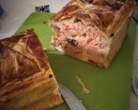 Pâté en croûte de saumon