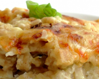 Gratin de crozets à la tomme de montagne