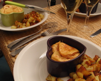 Flan au jambon maison
