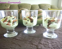 Tiramisu au chocolat et à la pistache