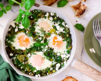 Green Shakshuka, cette recette qui change et qui est idéale pour l’été !