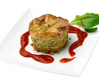 Mini cake au Philadelphia et herbes de Provence