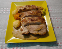 Rôti de porc à la moutarde facile