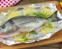 Poissons en papillote au barbecue