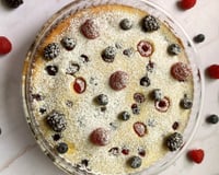 Pancake XXL au four aux fruits rouges