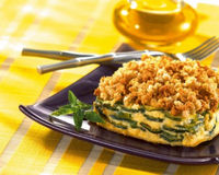 Gratin extra croustillant de courgettes