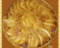 Tarte poires amandes