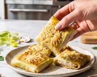 Originale et rapide, voici la recette des ravioli de poireaux (sans pâte !)