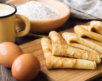 Pâte à crêpe sans beurre