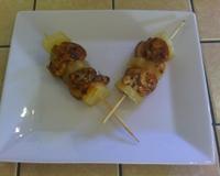 Brochettes très parfumées épicées et sucrées...on peut les manger en apéro ou en entrée.Si vous n'aimez pas trop les épices vous pouvez utiliser du paprika doux et piment…