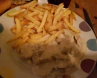 Filet mignon à la crème et au boursin