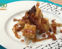 Brochettes ananas caramélisées aux épices