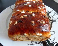 Brioche à la fleur d'oranger et pépites de chocolat