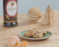 Alliance parfaite pour ces sablés rhum & raisins.