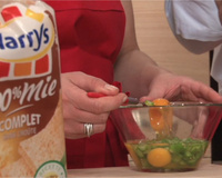 Oeufs brouillés au saumon