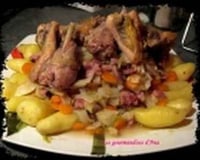 Pintade au chou