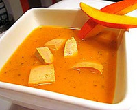 Velouté de potimarron au foie gras