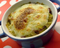 Cocotte de poireaux à l'Italienne