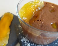 Mousse au chocolat au parfum exotique