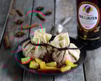 Aumônières à l'ananas et aux épices