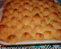 Gratin de poisson au lait de coco