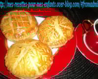 Mini-galettes des rois avec la vraie frangipane