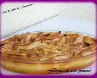 Flognarde aux pommes