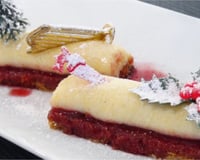 Mini-bûche de semoule de maïs au lait