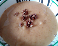 Semoule allégée à la crème de marrons