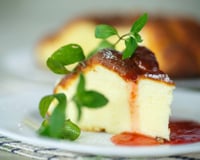 Gâteau de semoule au caramel