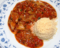 Ce grand classique milanais proposé traditionnellement avec du veau, est incontournable et absolument délicieux. avec de la dinde il m'est revenu à 1,20
