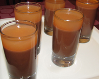 Voici une recette très simple à réaliser. Le mariage entre le chocolat et l'acidité du pamplemousse est un régal !