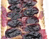 Tarte aux prunes rapide