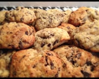 Cookies au chocolat et à la banane