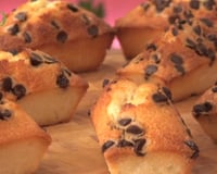 Financiers aux pépites de chocolat