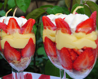 Tarte aux fraises revisitée classique