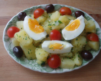 Salade de pomme de terre économique