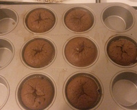 Fondant cœur chocolat