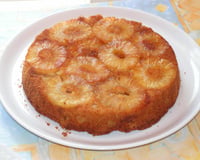Gâteau caramélisé à l'ananas rapide