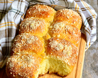 Streusel gourmand à la vanille