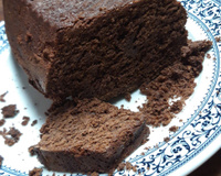 Cake fondant au chocolat