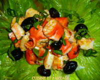 Salade de poulpes