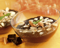 Crème chocolat aux amandes