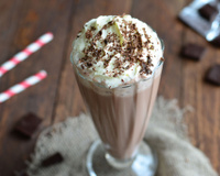 Milkshakes au chocolat