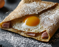 Galettes complètes au jambon